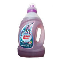 Гель для стирки белых и цветных вещей Super Wash "Пастка кольору" 2л Гель для стирки белых и цветных вещей Super Wash "Пастка кольору" 2л